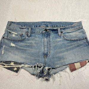RL Denimn& Supply -American Daisy Duke Shorts